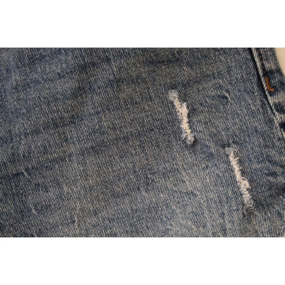 Abercrombie & Fitch Women’s High Rise Shorts Size 6/28 Raw Hem Distressed - Picture 2 of 4